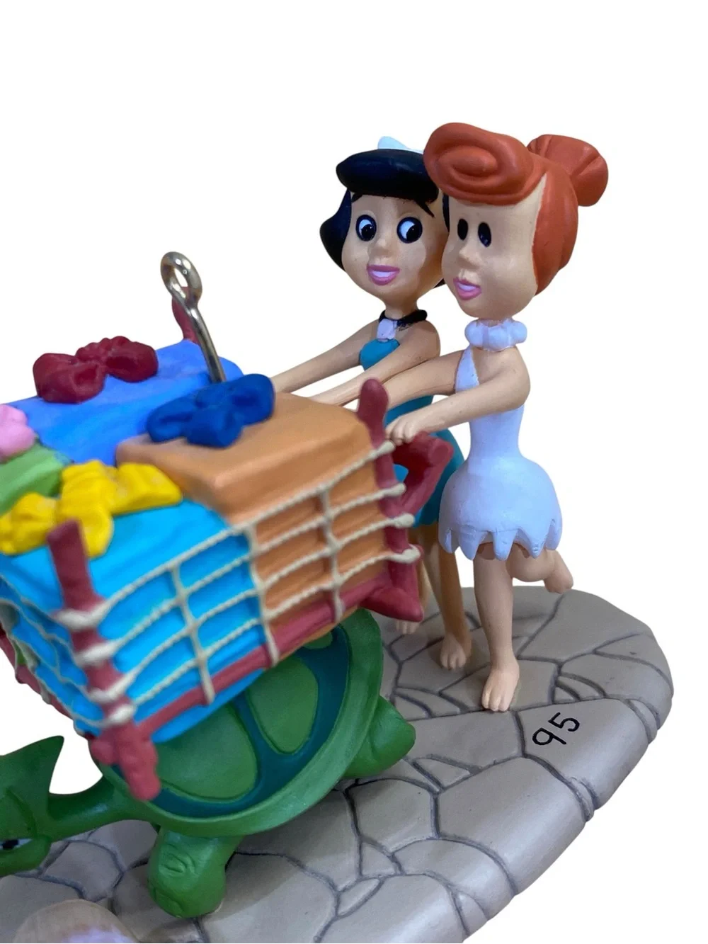 Hallmark 1995 Flinstones Betty and Wilma Ornament